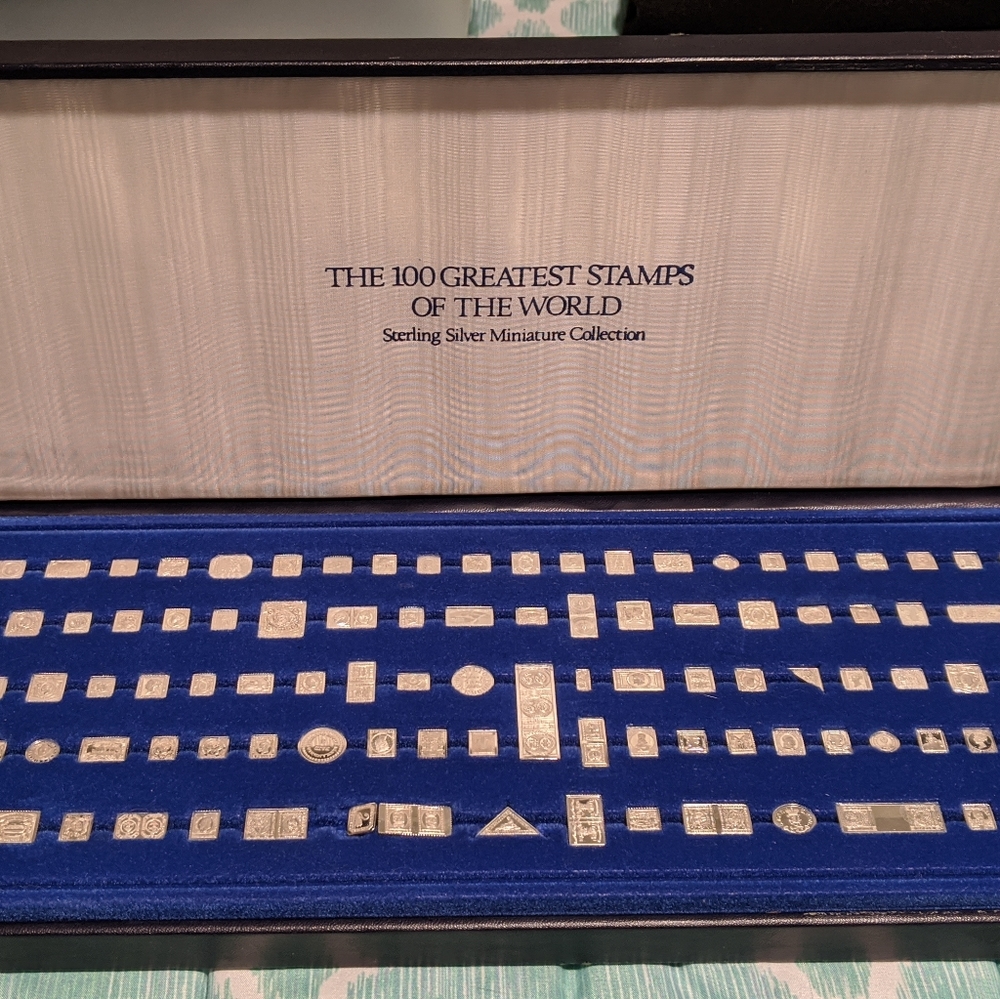 Silver Stamps from the world